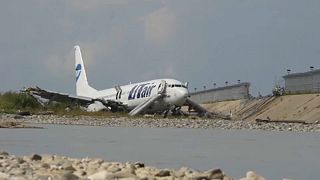 Accident à l'atterrissage à Sotchi