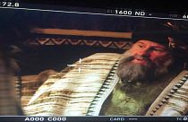 الممثل الفرنسي جيرار ديبارديو أثناء تصوير فيلم أحمد باي في الجزائر