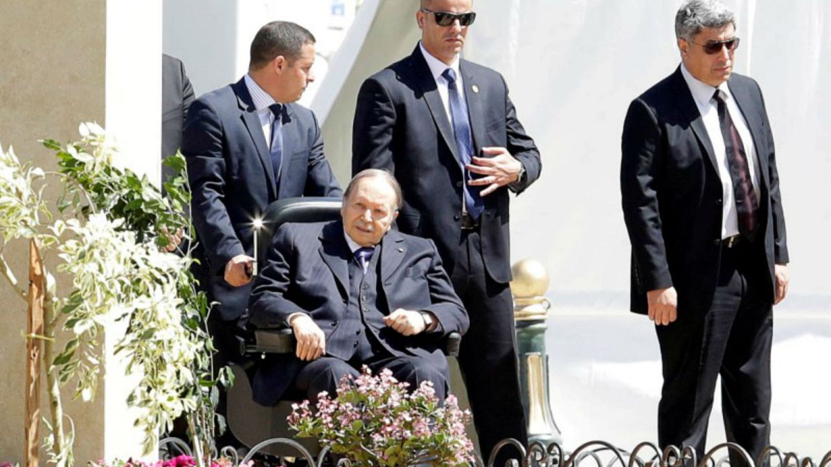 الرئيس الجزائري عبد العزيز بوتفليقة في الجزائر العاصمة 