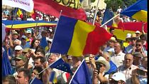 الألآف من سكان مولدوفا يتظاهرون للمطالبة بإعادة ضم بلادهم إلى رومانيا
