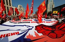 Újabb tüntetések az orosz nyugdíjreform ellen