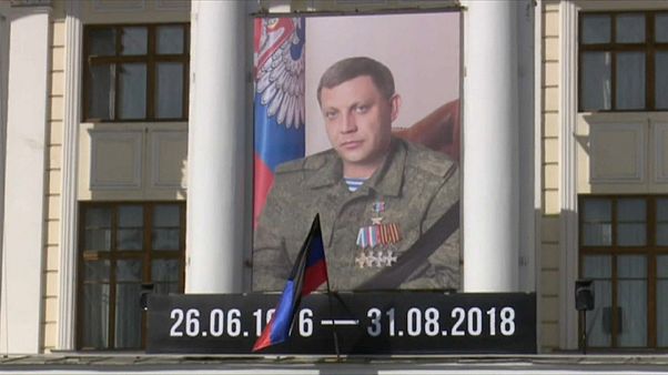 Ucraina, i funerali del leader separatista filorusso Ucraina, i funerali del leader separatista filorusso