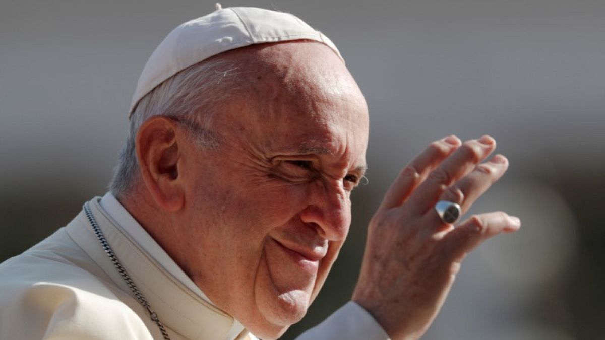 البابا فرنسيس في الفاتيكان يوم 29 أغسطس آب 2018. 