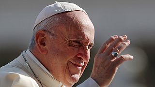 البابا فرنسيس في الفاتيكان يوم 29 أغسطس آب 2018.