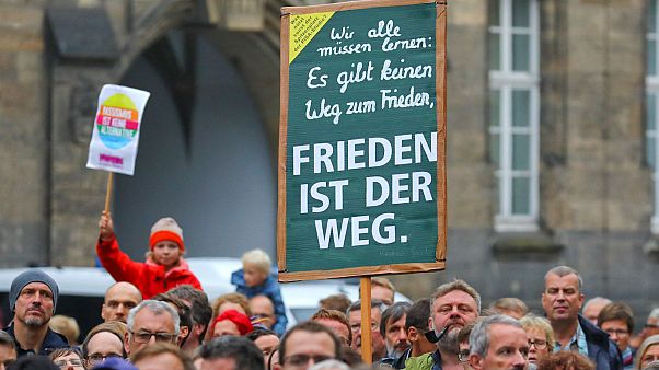 Rassemblement pacifique à Chemnitz Rassemblement pacifique à Chemnitz