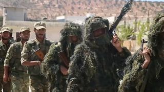 فيديو: تدريبات قوات سورية معارضة استعدادا لمعركة إدلب