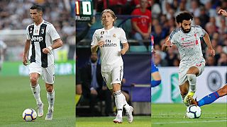 Cristiano Ronaldo, Modrić y Salah son los finalistas del premio 'The Best'