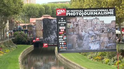 Perpignan recebe festival de fotojornalismo "Visa pour l'image"