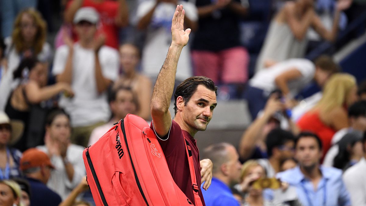 ABD Açık'ın en büyük favorisi Federer'den erken veda 