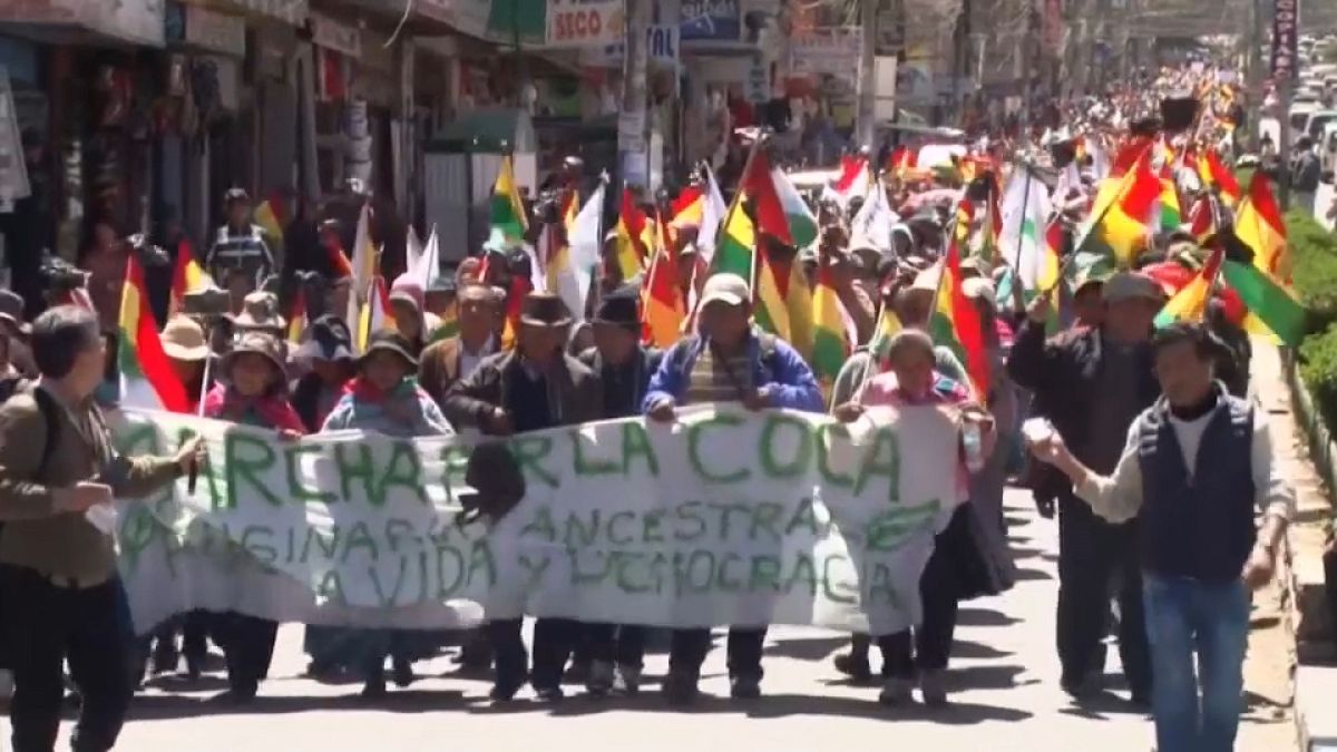 Bolivia: protestano i produttori di coca