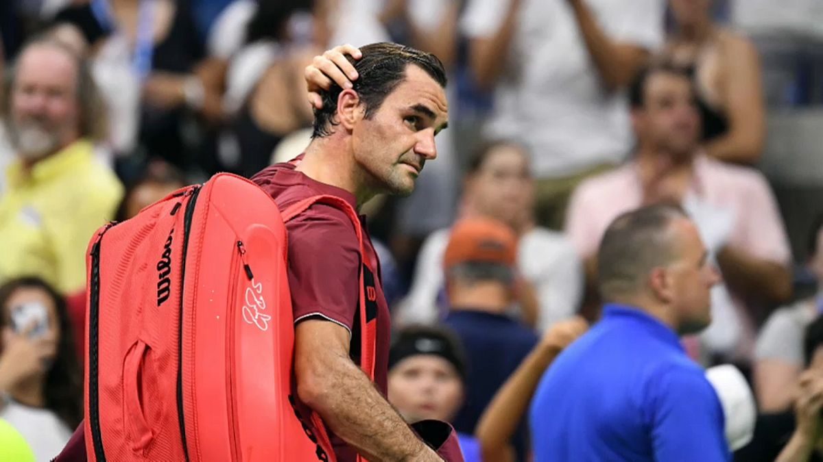 Roger Federer afastado do Open dos EUA