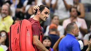Roger Federer afastado do Open dos EUA