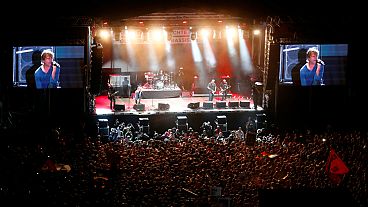 Die Toten Hosen ao vivo em Chemnitz num concerto antiviolência