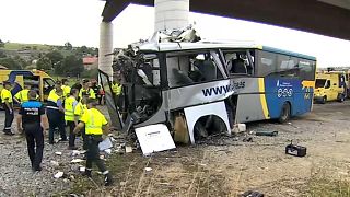 В Испании разбился автобус