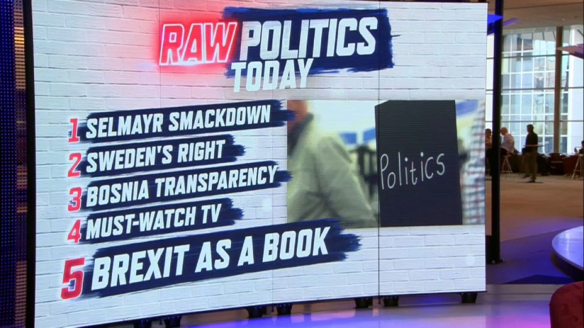Raw Politics: Selmayr smackdown, bright horizons for Sweden's far-right and Vlad 'Reality TV' Putin