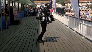 Records fly at Bournemouth jetsuit spectacle