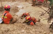 Оползни и наводнения в Китае