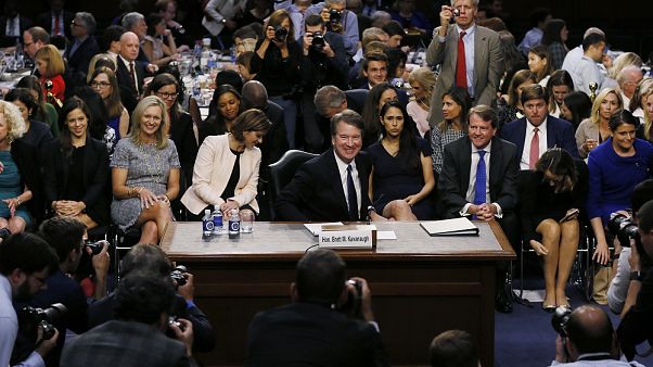Kavanaugh hearing opens in chaos Kavanaugh hearing opens in chaos