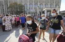 Из Армянска эвакуируют, но угрозы "не видят"