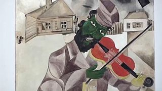 Exhibition of Russian-French modernist painter Marc Chagall opens in Italy