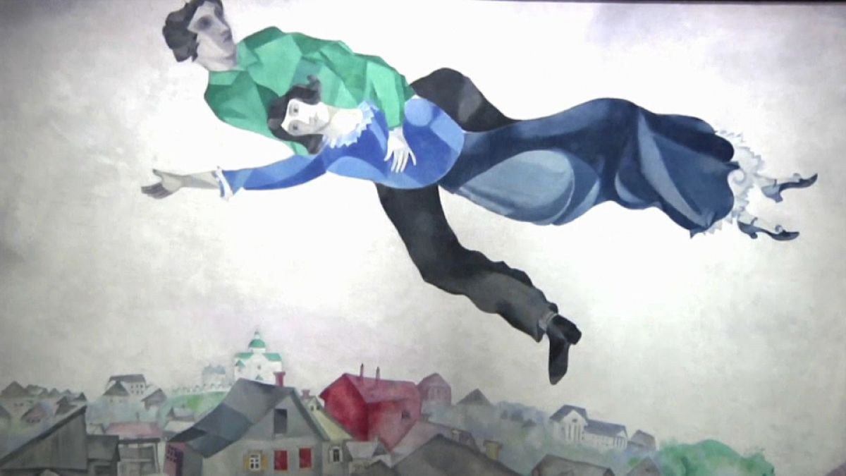 Gran exposición sobre Chagall en Mantua