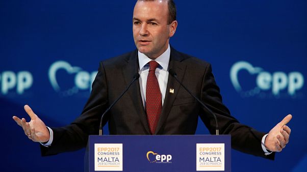 L'eurodéputé Manfred Weber L'eurodéputé Manfred Weber
