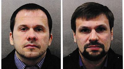 Alexander Petrov and Ruslan Boshirov in a Metropolitan Police handout