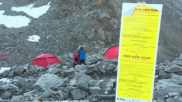 Francia restringirá las ascensiones al Mont Blanc Francia restringirá las ascensiones al Mont Blanc