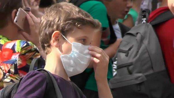 Evacuaciones en Crimea por la polución Evacuaciones en Crimea por la polución