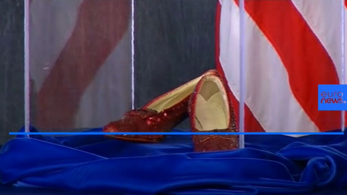 Wizard of Oz Dorothy's "Ruby Slippers" recovered 13 years after theft
