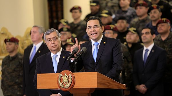 Yolsuzluk soruşturması nedeniyle ülkeye alınmayan BM yetkilisi Guatemala'da kriz oldu Yolsuzluk soruşturması nedeniyle ülkeye alınmayan BM yetkilisi Guatemala'da kriz oldu