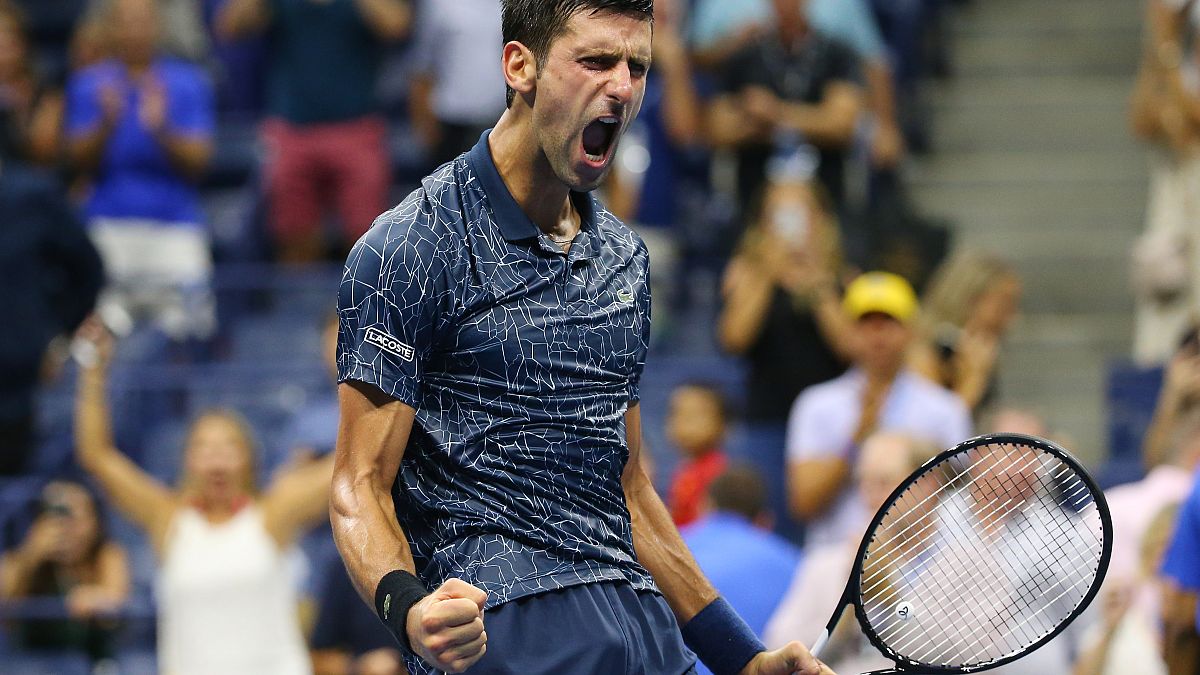 US Open : un Djokovic (transpirant) en demi-finales