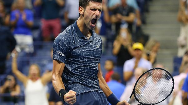 US Open : un Djokovic (transpirant) en demi-finales US Open : un Djokovic (transpirant) en demi-finales