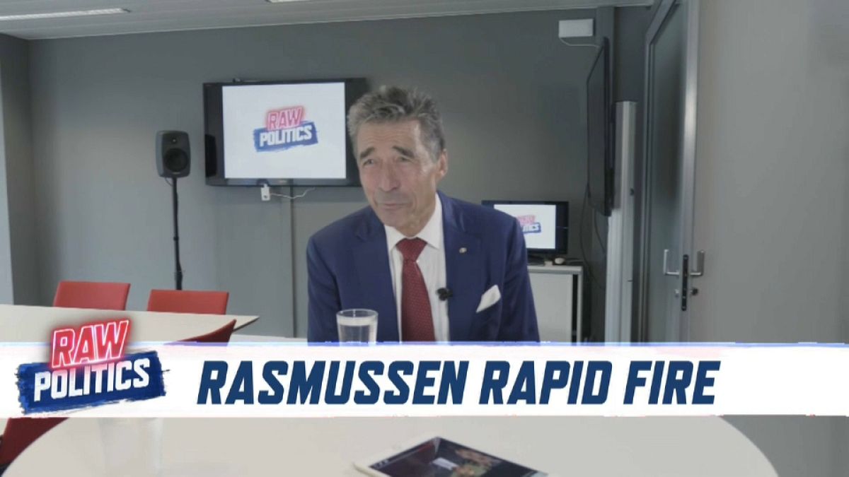 Quickfire questioning: what does Anders Fogh Rasmussen think of Macron, Merkel and the rest