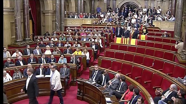 Un año del choque de trenes entre Cataluña y Madrid Un año del choque de trenes entre Cataluña y Madrid