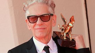 David Cronenberg recoge el premio honorífico del Festival de Venecia
