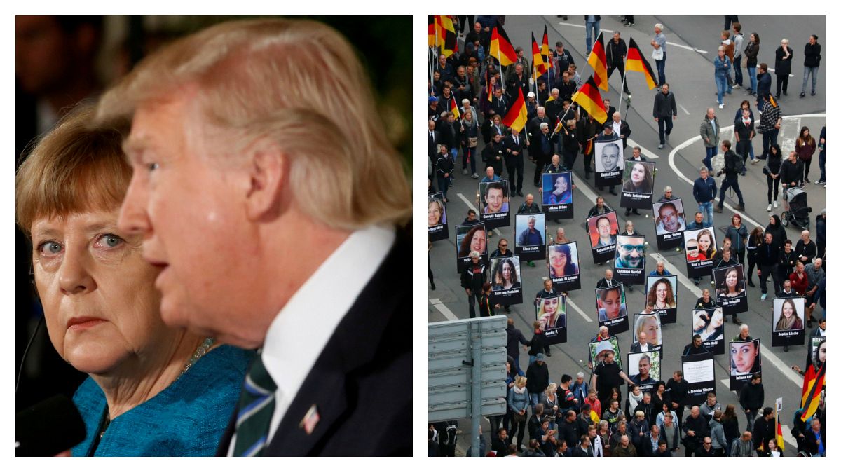 نتایج نظرسنجی؛ ترس مردم آلمان از سیاست‌های ترامپ بیشتر است تا بحران پناهجویان 
