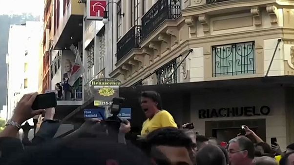 The moment ‘Brazil’s Donald Trump’ is stabbed at election rally The moment ‘Brazil’s Donald Trump’ is stabbed at election rally