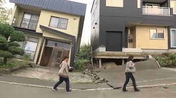 Hokkaidó a földrengés után Hokkaidó a földrengés után