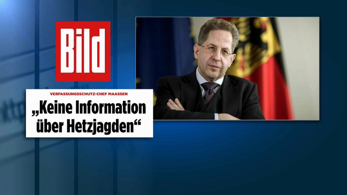 Verfassungschutzpräsident Maaßen: "Keine Information über Hetzjagden" in Chemnitz