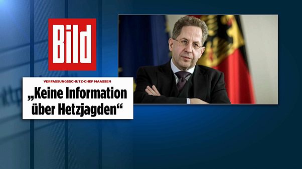 Verfassungschutzpräsident Maaßen: "Keine Information über Hetzjagden" in Chemnitz Verfassungschutzpräsident Maaßen: "Keine Information über Hetzjagden" in Chemnitz