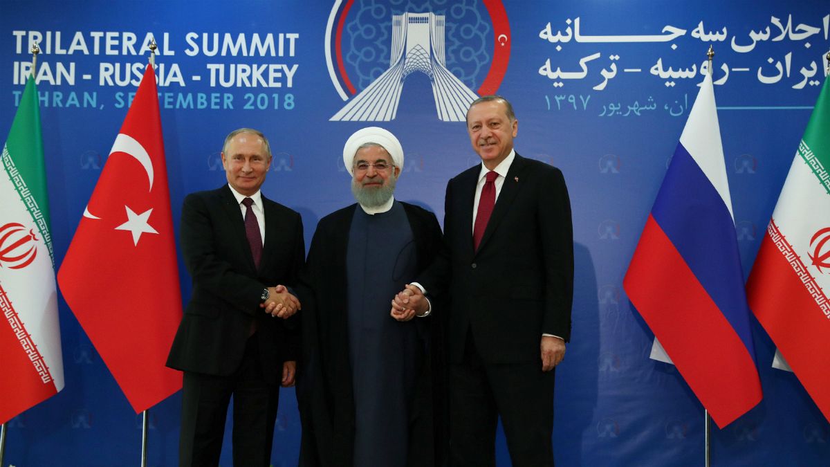 نبرد ادلب و جنگ داخلی سوریه؛ نشست روحانی، پوتین و اردوغان در تهران 