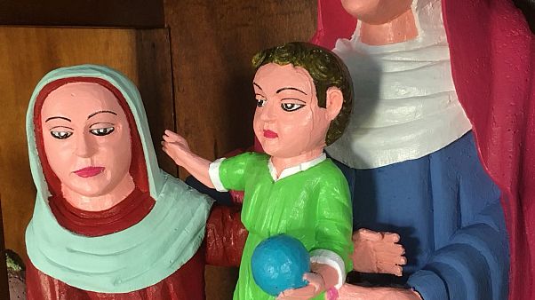 Ismét lecsapott az amatőr spanyol szoborrestauráló Ismét lecsapott az amatőr spanyol szoborrestauráló