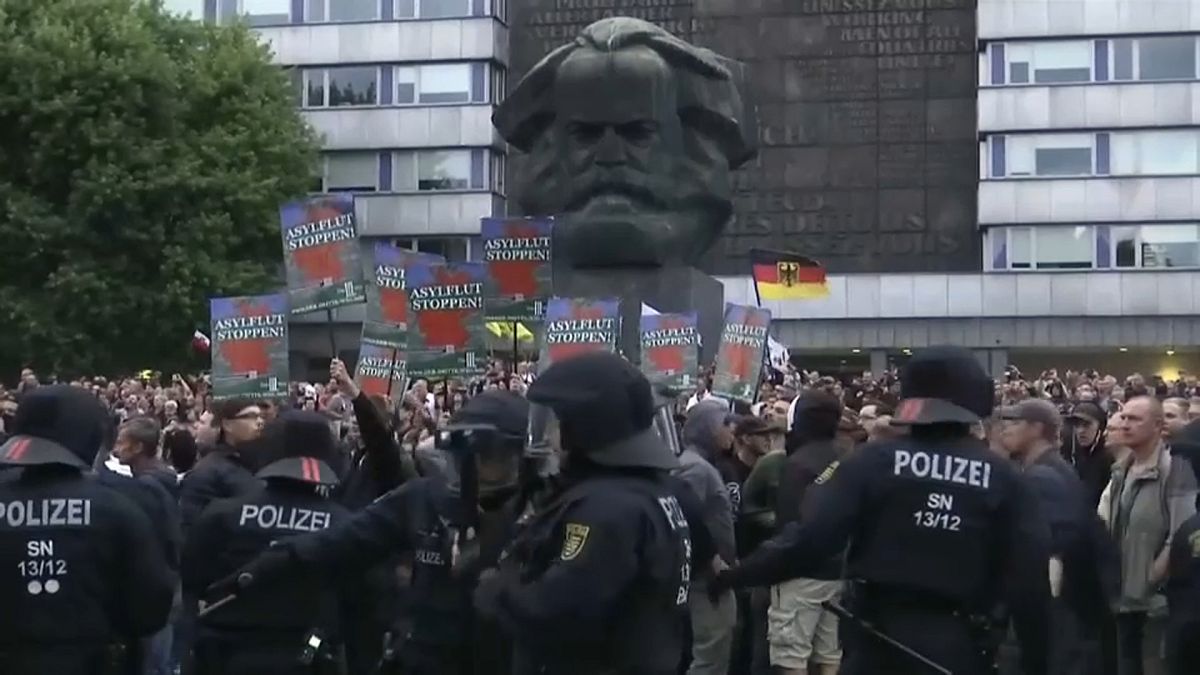 Erneute Proteste in Chemnitz