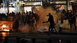 درگیری میان مخالفان دولت و نیروهای پلیس در تسالونیکی