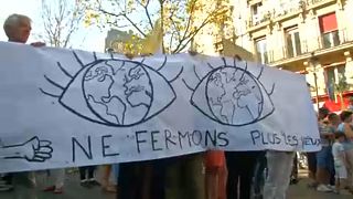 Movilización inédita contra el cambio climático en Francia