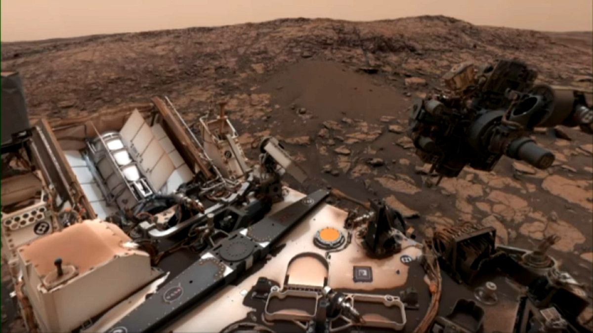 VİDEO - NASA'nın uzay aracı Curiosity, Mars'tan yeni görüntüler paylaştı
