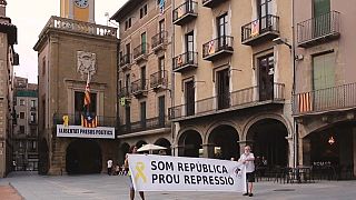 Guerra de lazos en Cataluña