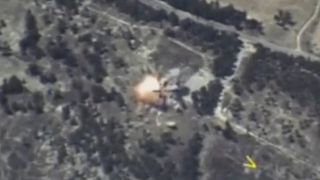 Συρία: Καταρρίφθηκε ρωσικό στρατιωτικό αεροσκάφος