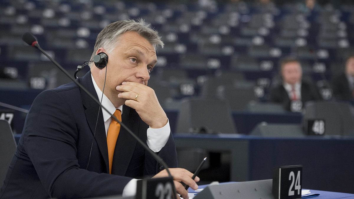 Orbán Viktor Strasbourgban 2015. május 19-én